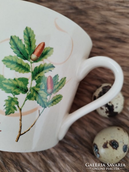 Herbal - English ceramic cup / in the spirit of nature