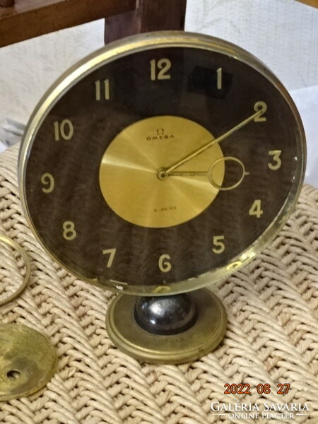 Omega art deco table clock