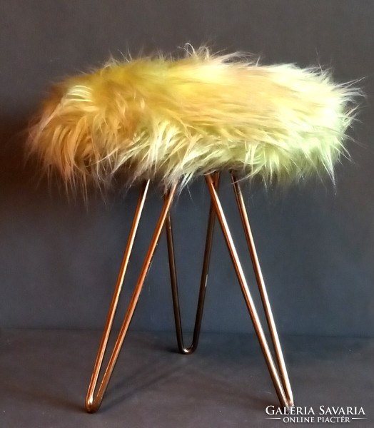 Bohemian rockabilly 1960 copper eifel leg chair negotiable design