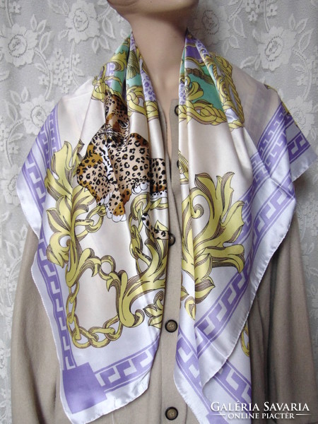 Beautiful leopard scarf, headscarf