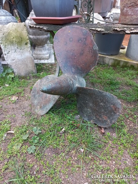 Antique bronze propeller