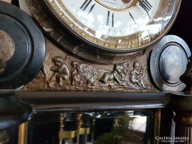 Beautiful table clock from the second half of the 1800s