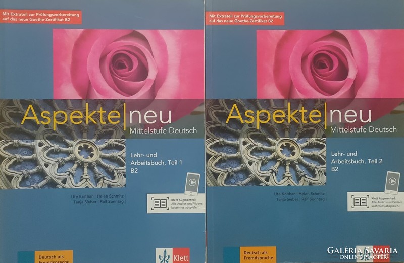 Aspekte B2 német nyelvkönyv -munkafüzet-3Cd