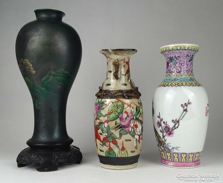 1Q539 old oriental vase decorative vase 3 pieces