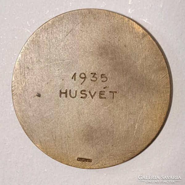 1903. Sports medal of the Association of Hungarian College Sports Associations, manufactured by Ludvig Sződy (36)