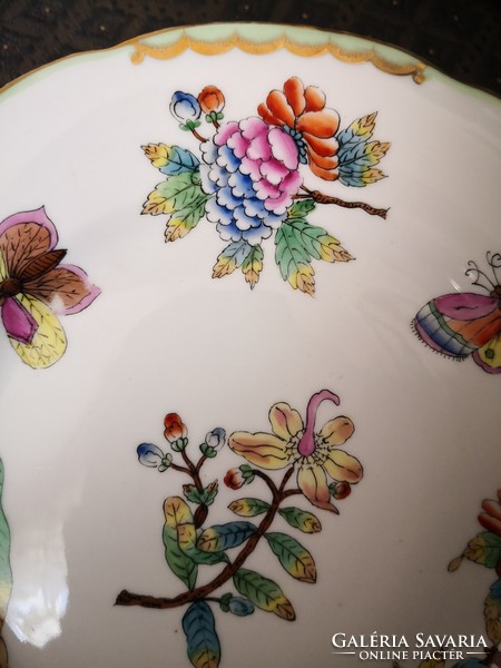 Antique Herend Victoria pattern plate (Victoria, Old Herend)