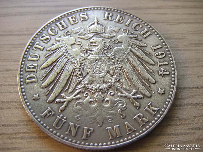 German Empire 5 marks 1914 copy (copy) if someone is missing it