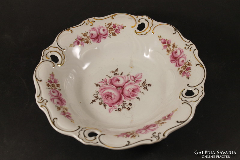 Porcelain rose tray/ centerpiece 227