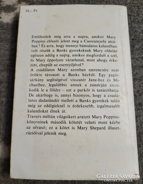 P. L.Travers: A csudálatos Mary visszatér (Második kiadás)