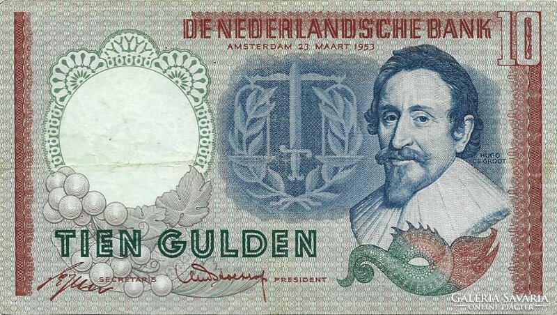 10 gulden 1953 Hollandia