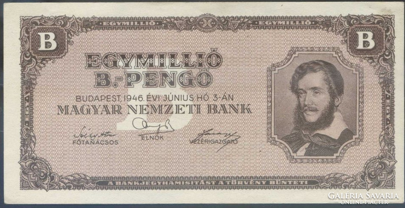 One million b.-Pengő 1946