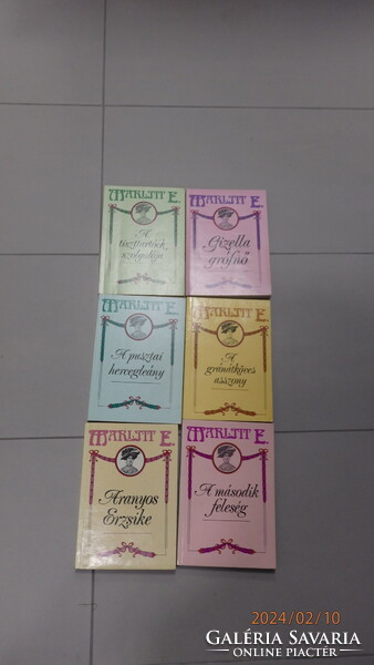 6 pieces of marlit e. Romantic novel