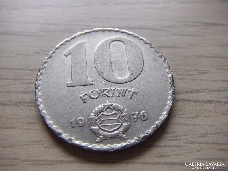 10   Forint    1976   Magyarország