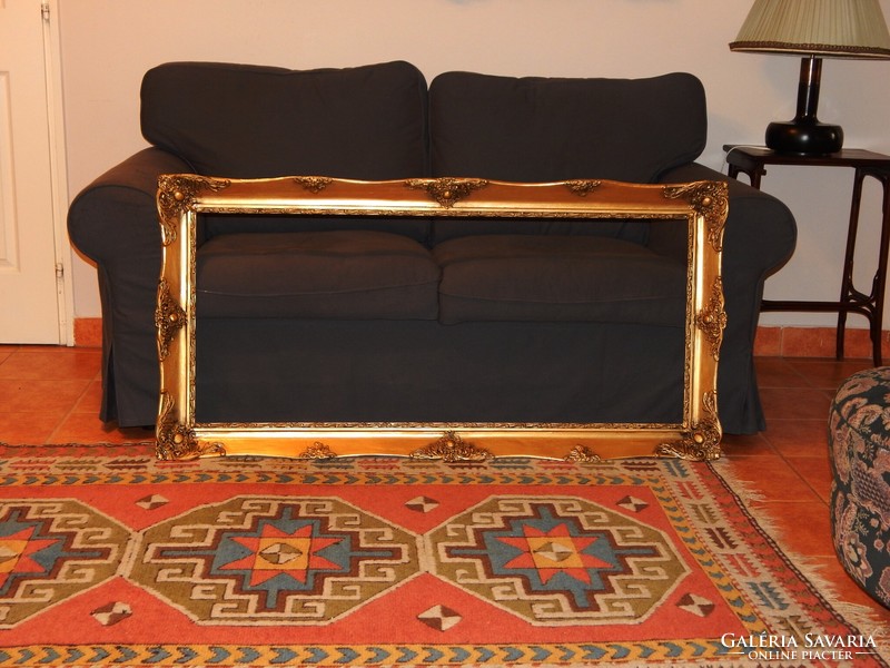 Large restored frame with wide profile