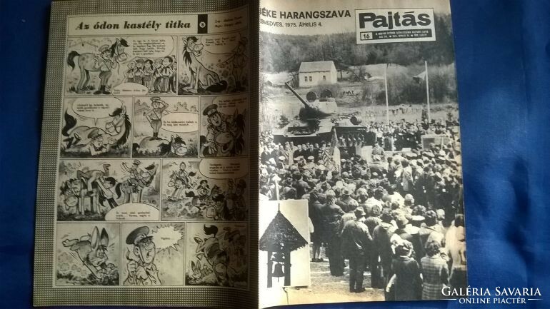 Pajtás newspaper 1975/16. - April 16. - Retro children's weekly