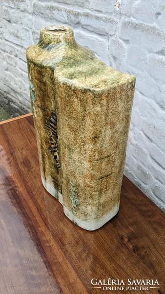 Zsolnay pyrogranite floor vase