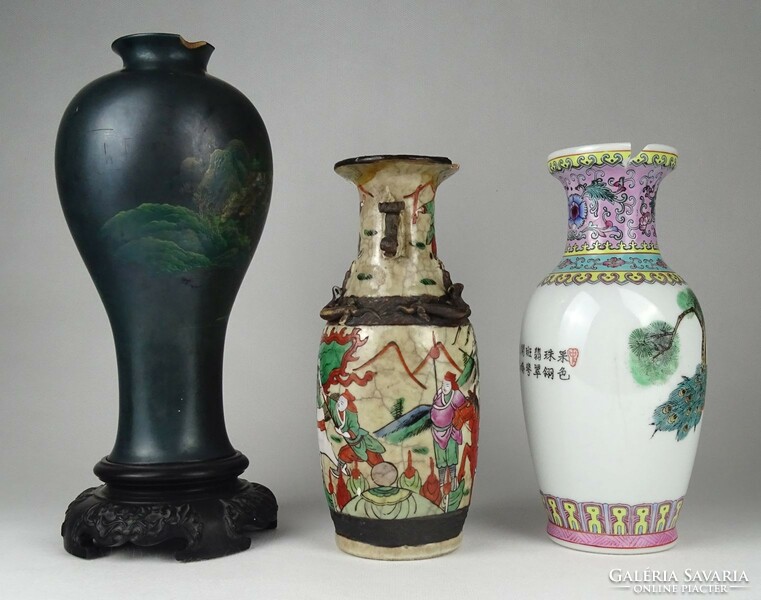 1Q539 old oriental vase decorative vase 3 pieces