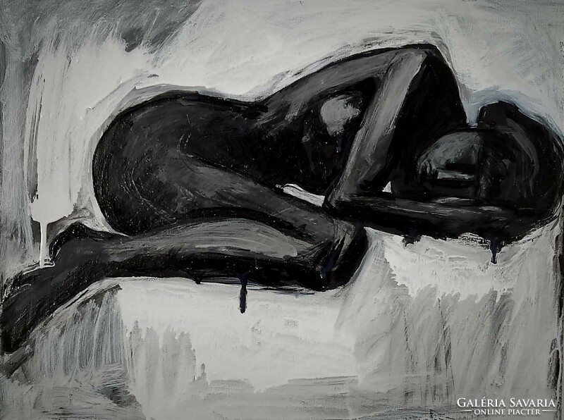 Gábor Tunyogi: dream, 2024 nude painting