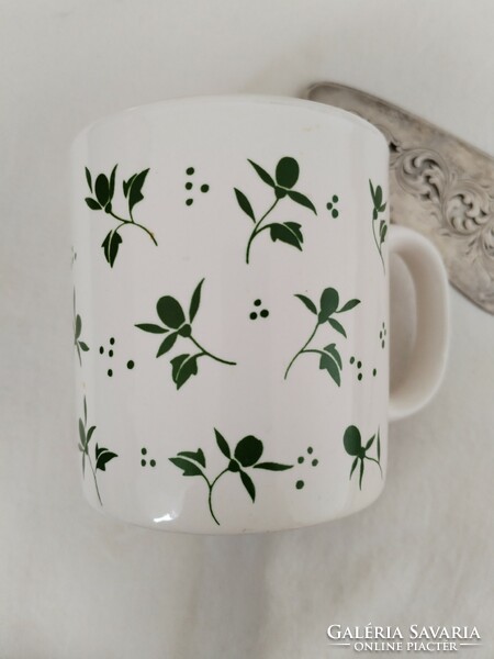 English ceramic cup - in folk dress