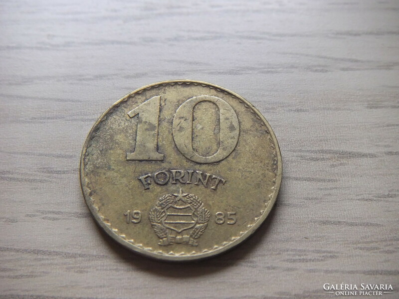 10   Forint    1985   Magyarország