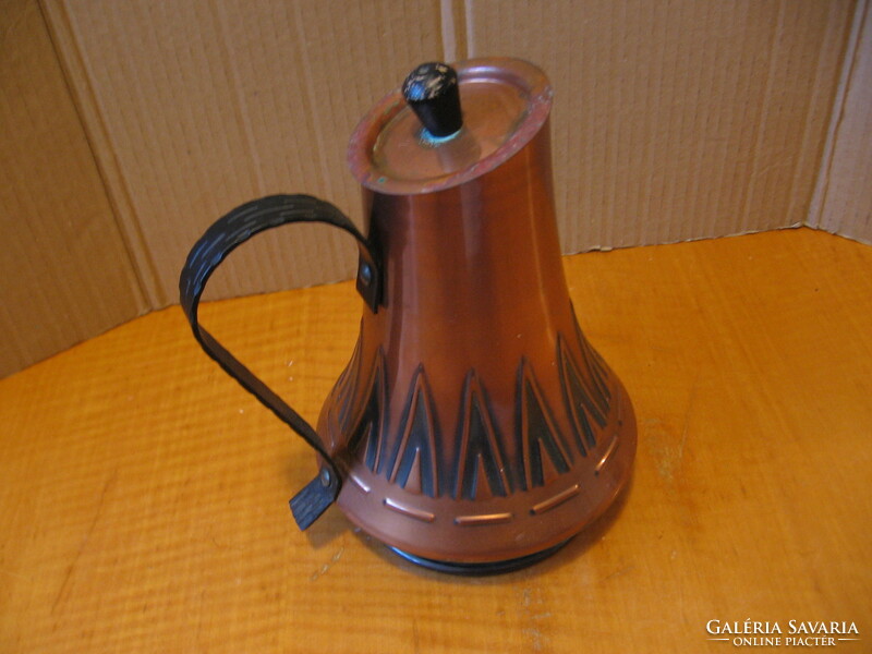 Retro copper Indian pot, jug