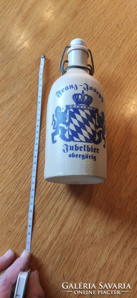 Jubelbier beer bottle with buckle for sale