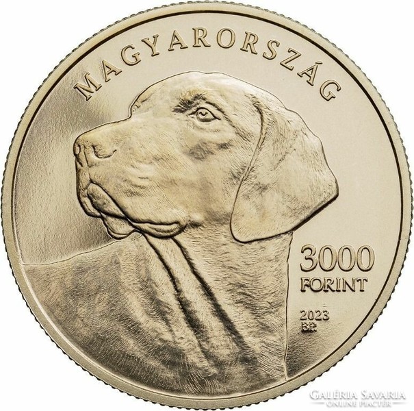 3000 HUF Transylvanian Hound 2023 non-ferrous metal commemorative medal in closed unopened capsule