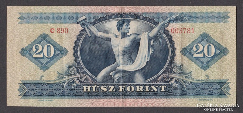 20 Forint 1949 (VF)