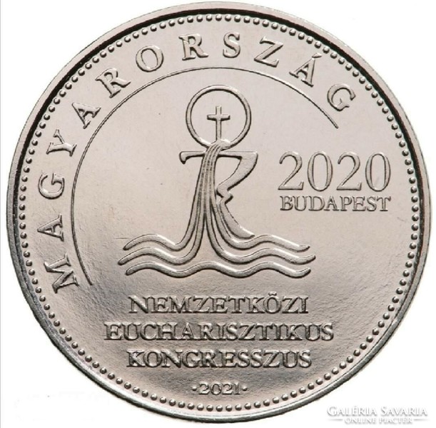 50 HUF International Eucharistic Congress 2020 mnb from rolni in a sealed capsule unc