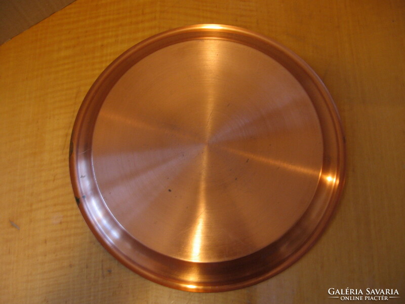 Thick copper tray