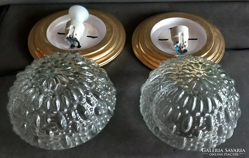 2 hollywood regency ceiling lamps negotiable design