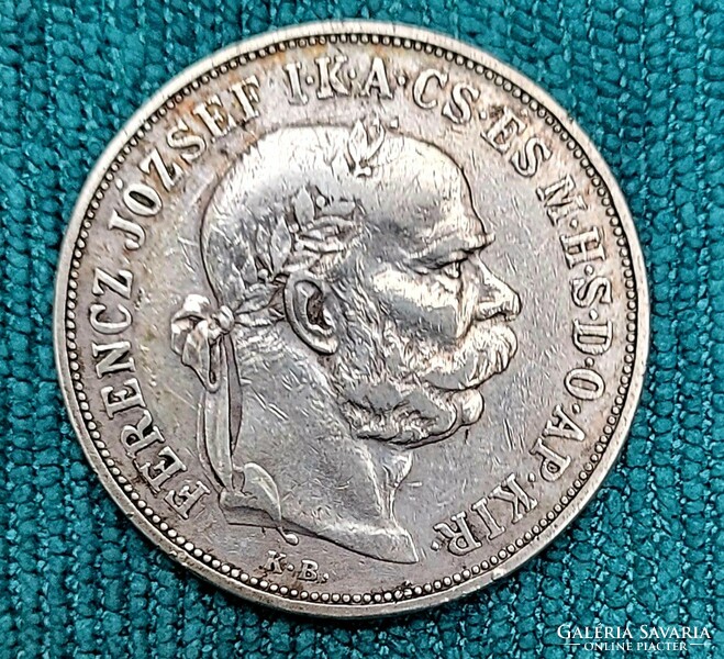 Ferenc József 5 korona 1900 KB