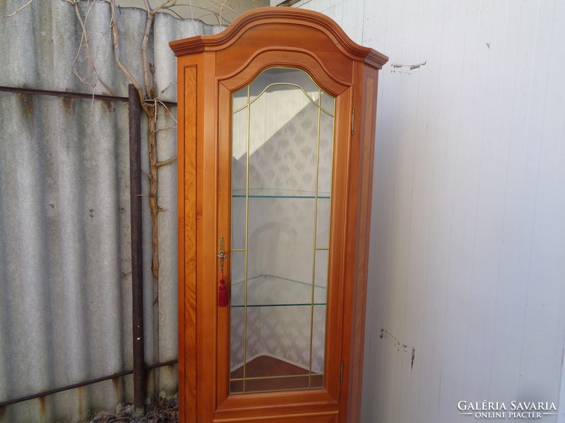 Selva inlaid corner cabinet