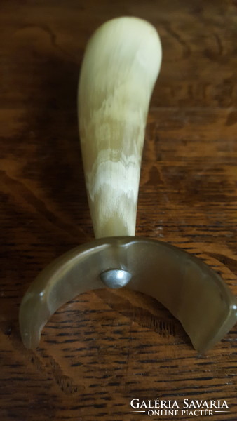 Antler horn old ornament