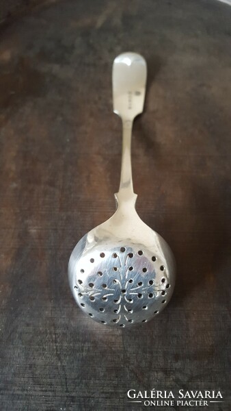 Beautiful silver-plated icing sugar spoon