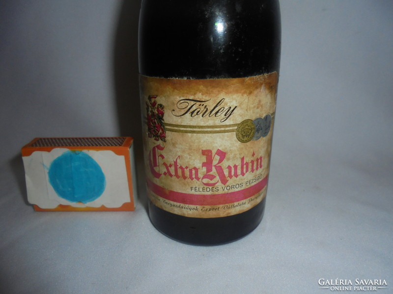 " Törley Extra Rubin " pezsgő - retro bontatlan ital