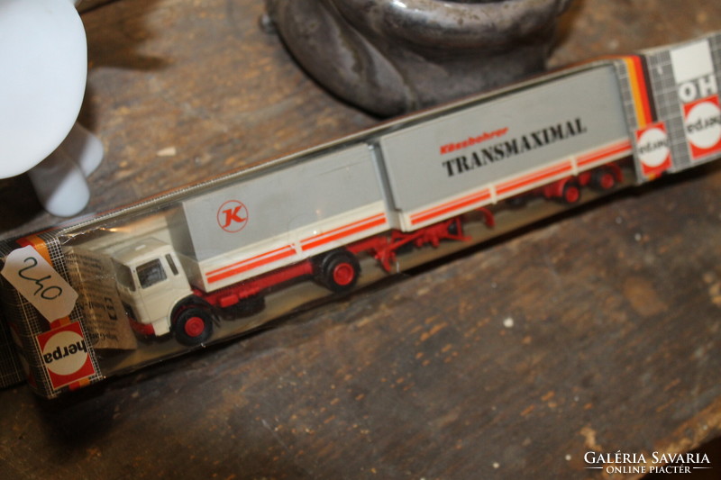 Trailer truck model in box 240