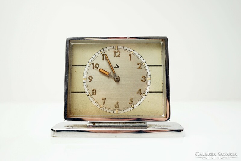 Old table alarm clock / mechanical / retro / old