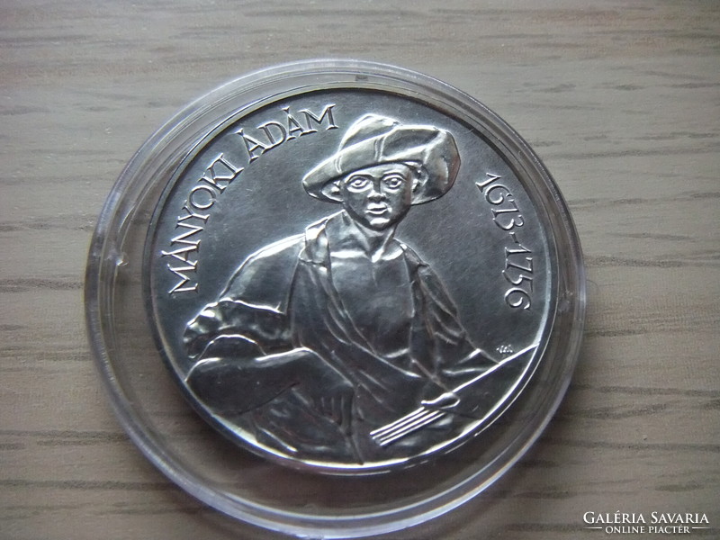 200 HUF silver commemorative medal Mánioki Adam painters 1977 in sealed capsule