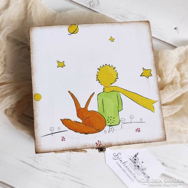 Gift box with soap - the little prince and the fox