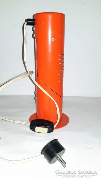 Retro space age deer pipe metal table lamp