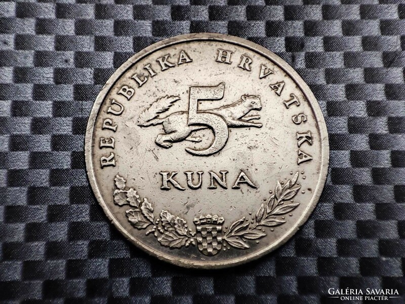 Horvátország 5 kuna, 2001