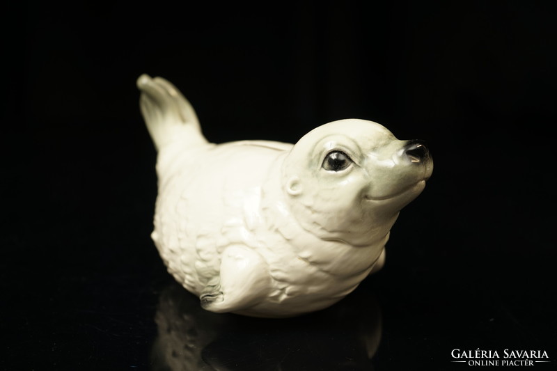 Retro West German Goebel seal doll bushing / porcelain figure / retro old