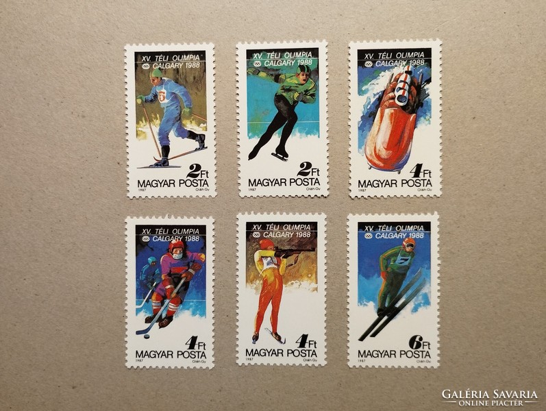 Hungarian Winter Olympics, Calgary 1987