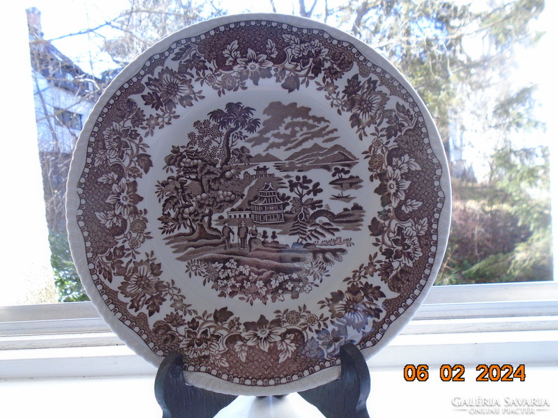 Antique English enoch 1784 ralph 1750 woods burslem plate seaforth with china pattern