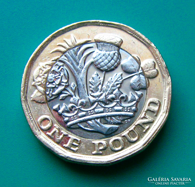 Egyesült Királyság – 1 font – 2016 - II. Erzsébet királynő