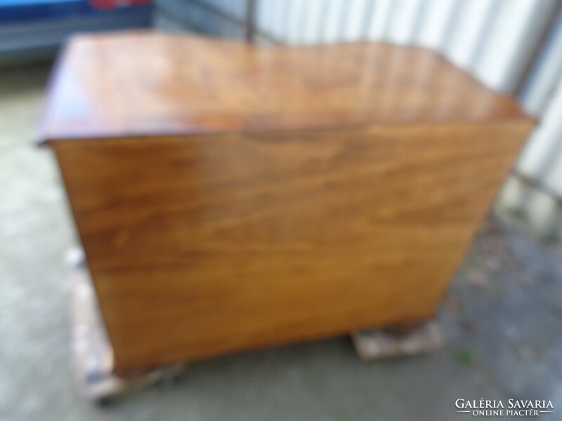 Baroque inlaid chest of drawers