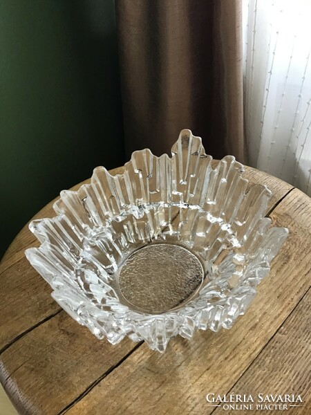 Old Finnish tapio wirkkala, humppila ice glass serving bowl