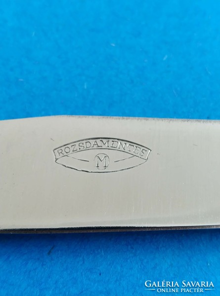 Silver baroque knife