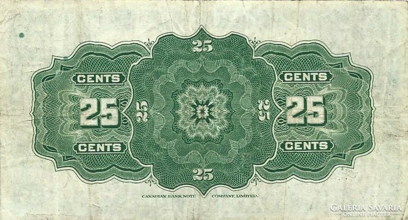 25 Cent 1923 Canada rare